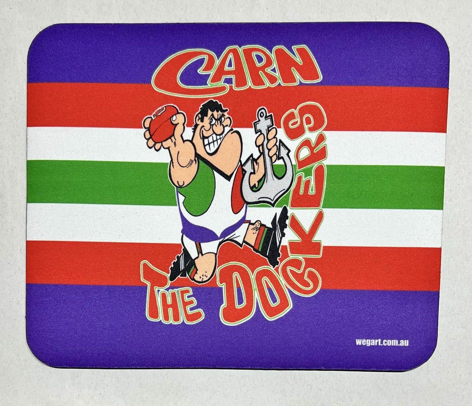 WegArt mouse pad - Fremantle Dockers “Carn The Dockers”