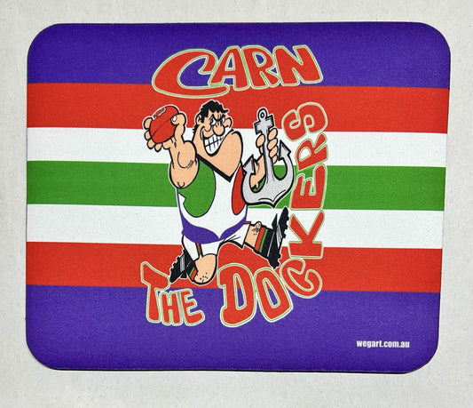 WegArt mouse pad - Fremantle Dockers “Carn The Dockers”