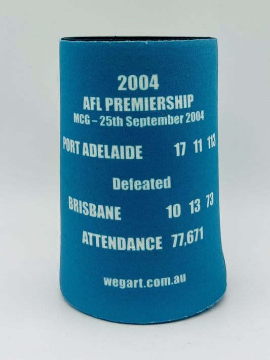 WegArt WEG Premiers Stubby Holder Can Cooler - Port Adelaide Power 2004