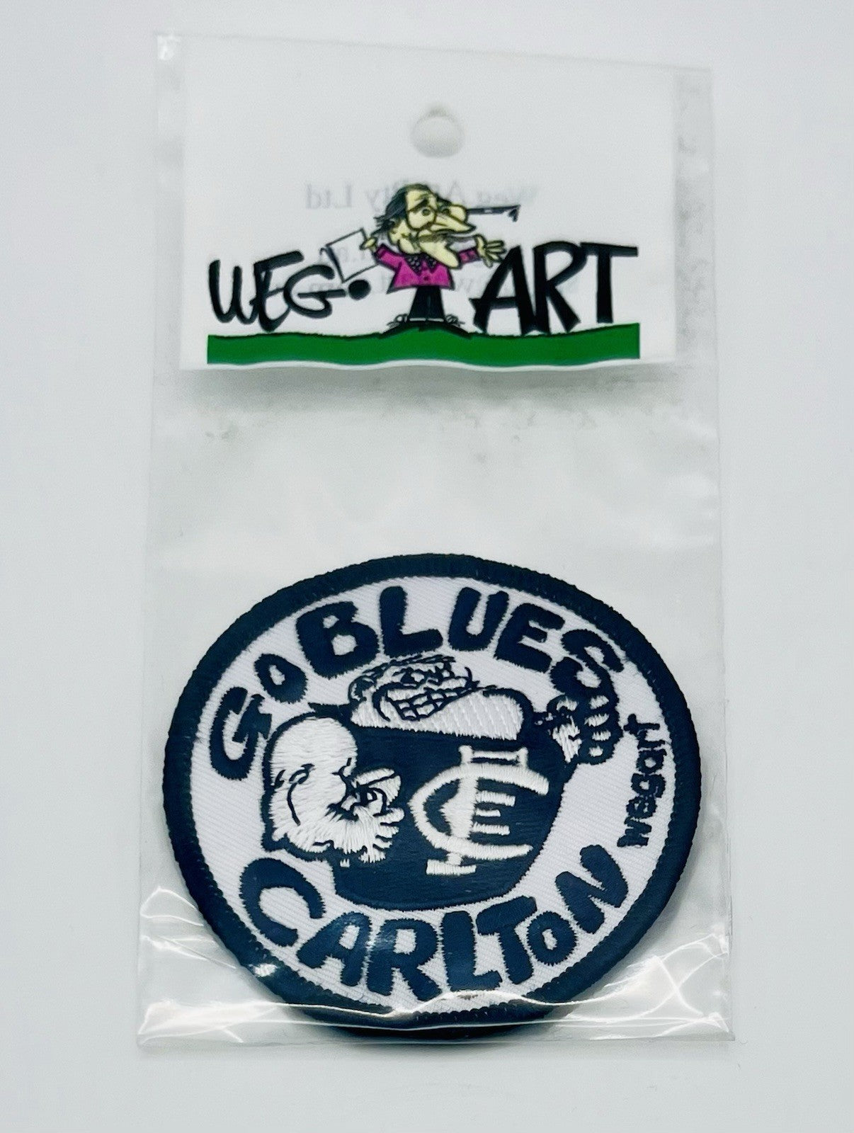 WEG WegArt Carlton Blues Cloth Patch