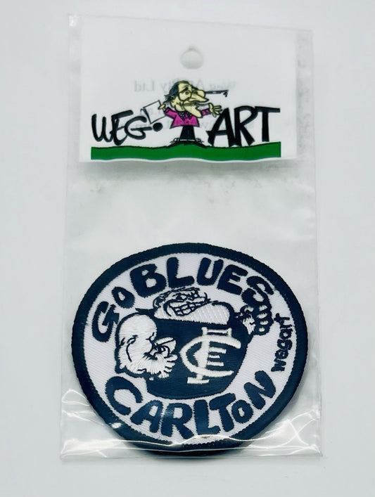 WEG WegArt Carlton Blues Cloth Patch