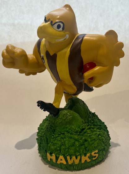 Retro AFL Hawthorn Hawks Mascot Figurine Statue