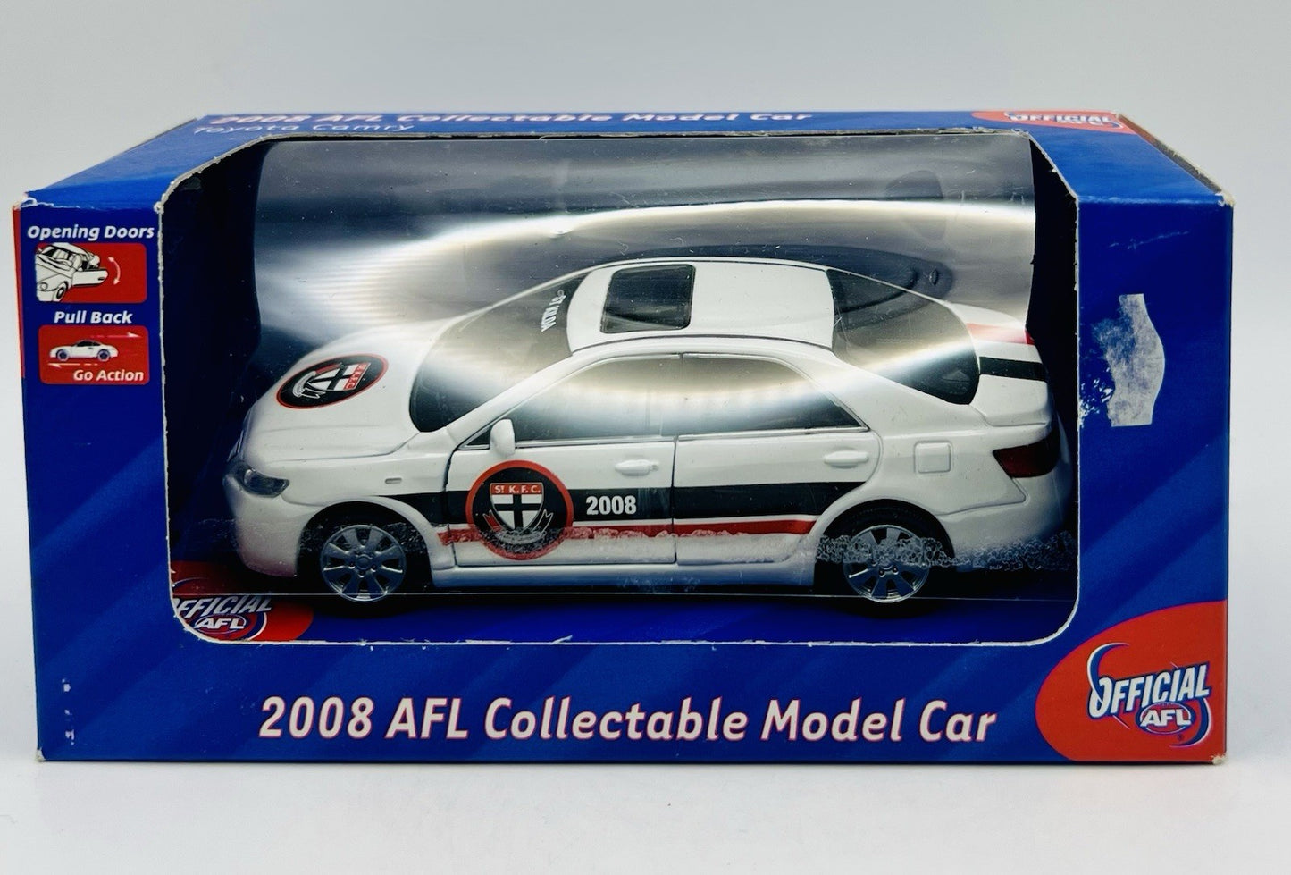 2008 AFL Collectable Model Car Toyota Camry St Kilda Saints