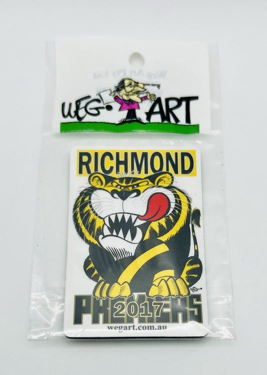 WEG WegArt Premiers Fridge Magnet - Richmond Tigers 2017