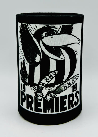 WegArt WEG Premiers Stubby Holder Can Cooler - Collingwood Magpies 1919