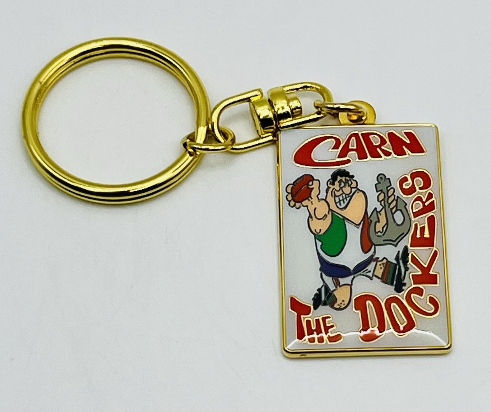 WEG WegArt Supporters Key Ring Fremantle Dockers