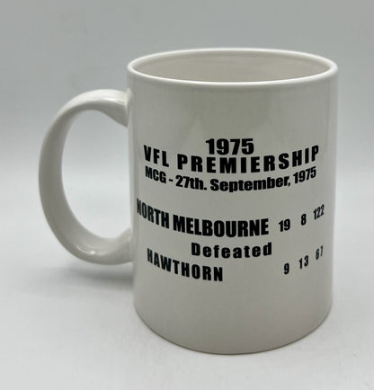WegArt WEG Premiers Mug - North Melbourne Kangaroos 1975