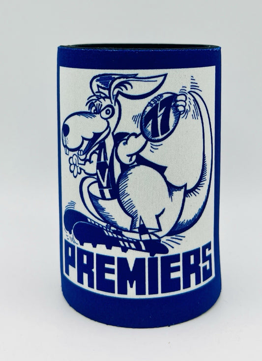 WegArt WEG Premiers Stubby Holder Can Cooler - North Melbourne Kangaroos 1977