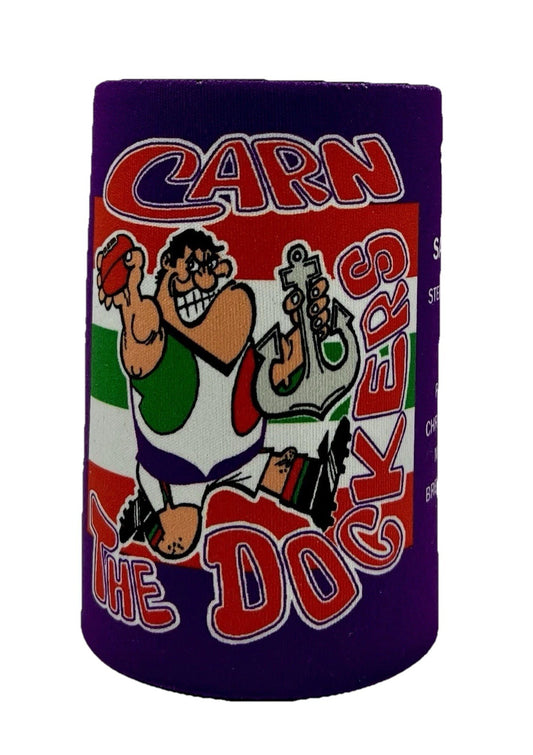 WegArt Stubby Holder Can Cooler - Fremantle Dockers “Carn The Dockers”