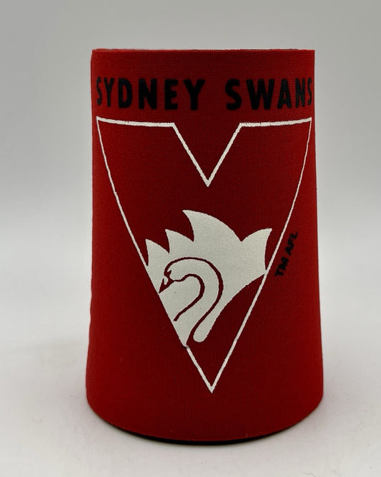 Vintage AFL Stubby Holder/Can Cooler Sydney Swans South Melbourne History