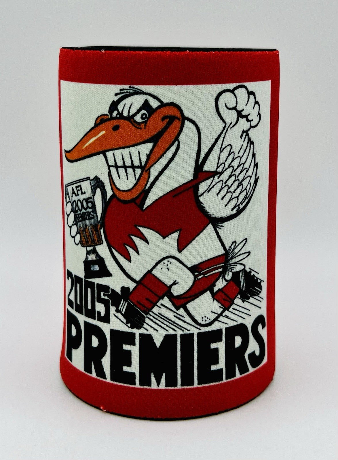 WegArt WEG Premiers Stubby Holder Can Cooler - Sydney Swans 2005