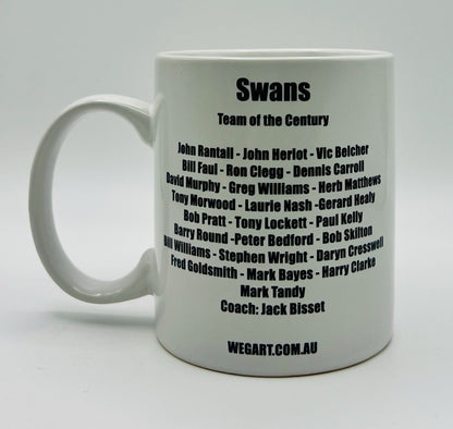 WegArt WEG Supporter Mug - Sydney Swans - “Carn The Swans”