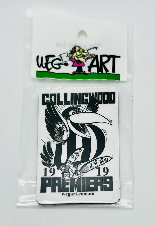 WEG WegArt Premiers Fridge Magnet - Collingwood Magpies 1919