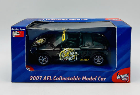 2007 AFL Collectable Model Car Toyota MR2 Spyder Richmond Tigers