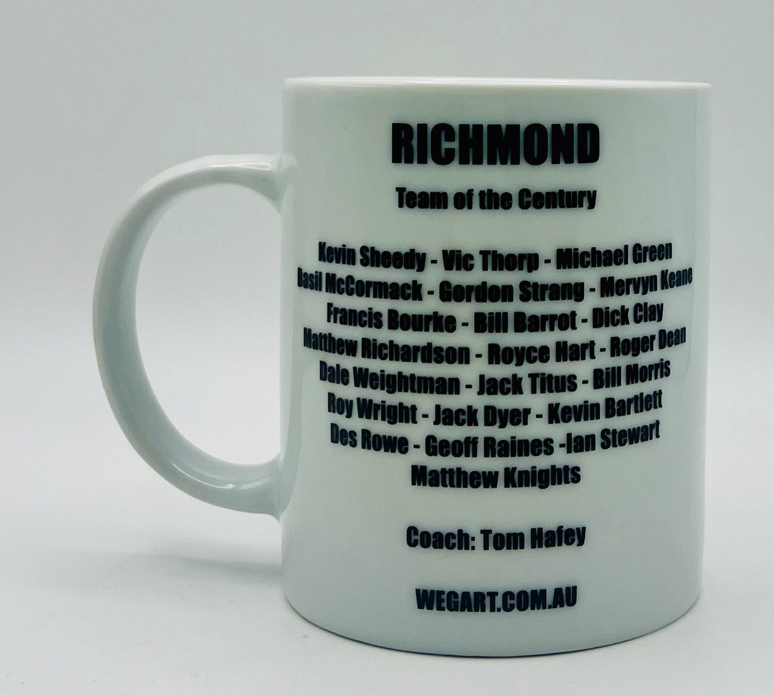 WegArt WEG Supporter Mug - Richmond Tigers - “Carna Tigers”