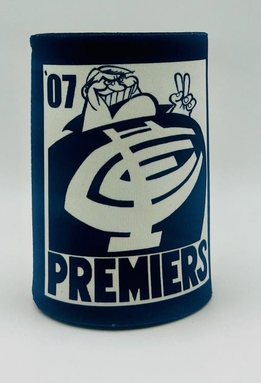 WegArt WEG Premiers Stubby Holder Can Cooler - Carlton Blues 1907