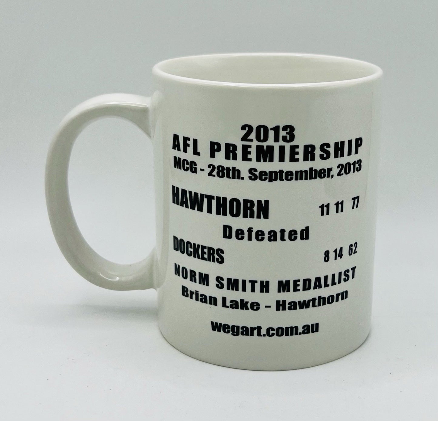 WegArt WEG Premiers Mug  - Hawthorn Hawks 2013