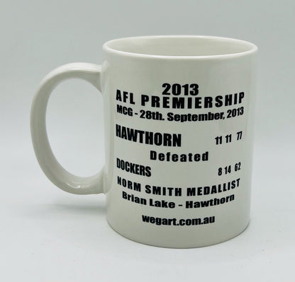 WegArt WEG Premiers Mug  - Hawthorn Hawks 2013