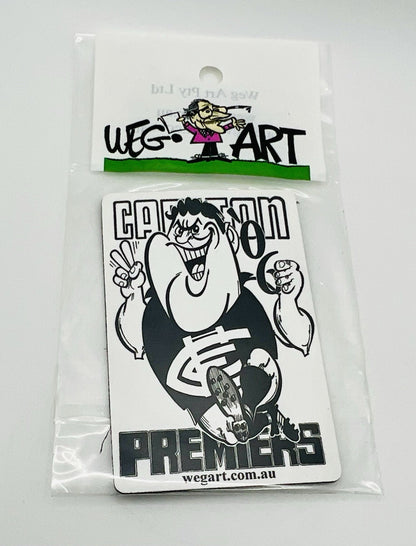 WEG WegArt Premiers Fridge Magnet - Carlton Blues 1906