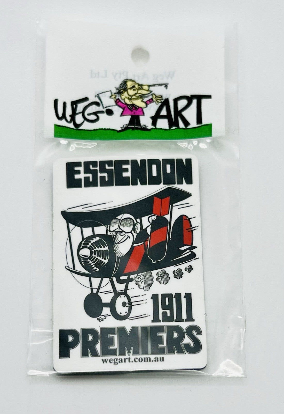 WEG WegArt Premiers Fridge Magnet - Essendon Bombers 1911