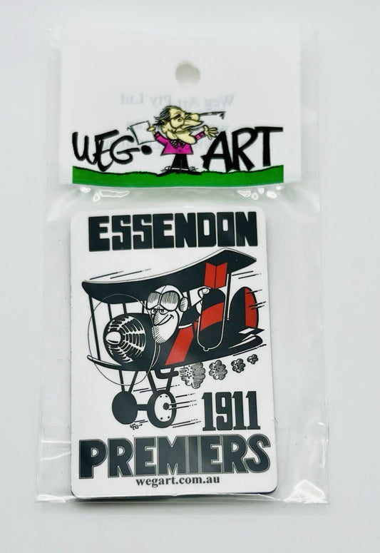 WEG WegArt Premiers Fridge Magnet - Essendon Bombers 1911