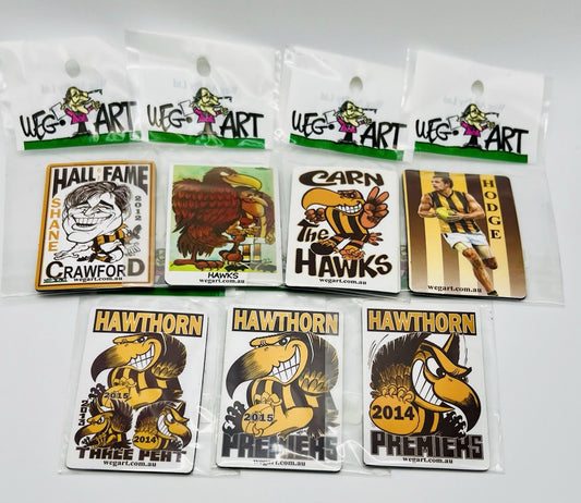 WegArt Fridge Magnet - Hawthorn Hawks Player Image Luke Hodge