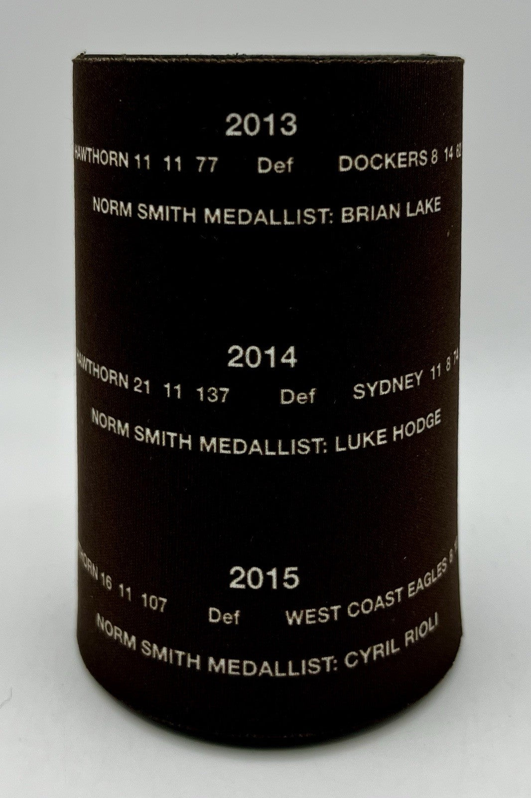 WegArt Stubby Holder Can Cooler - Hawthorne Hawks Three Peat
