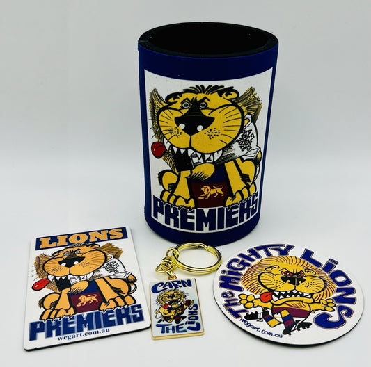 2025 Premiers Brisbane Lions WegArt Supporter Pack WEG