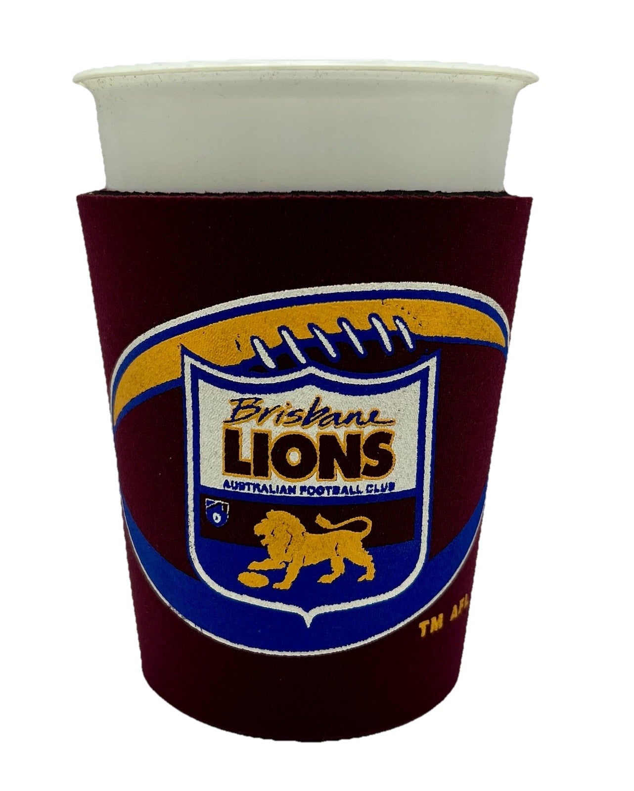 AFL Stadium Cup Holder Cooler - Brisbane Lions