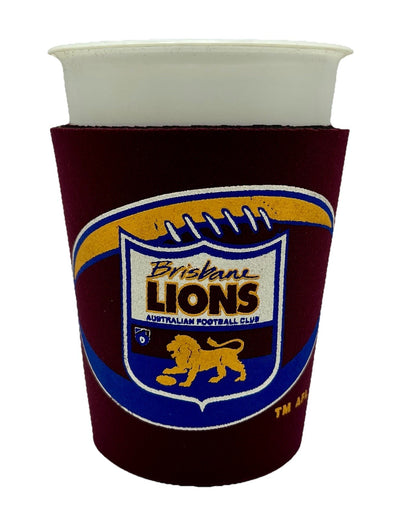AFL Stadium Cup Holder Cooler - Brisbane Lions