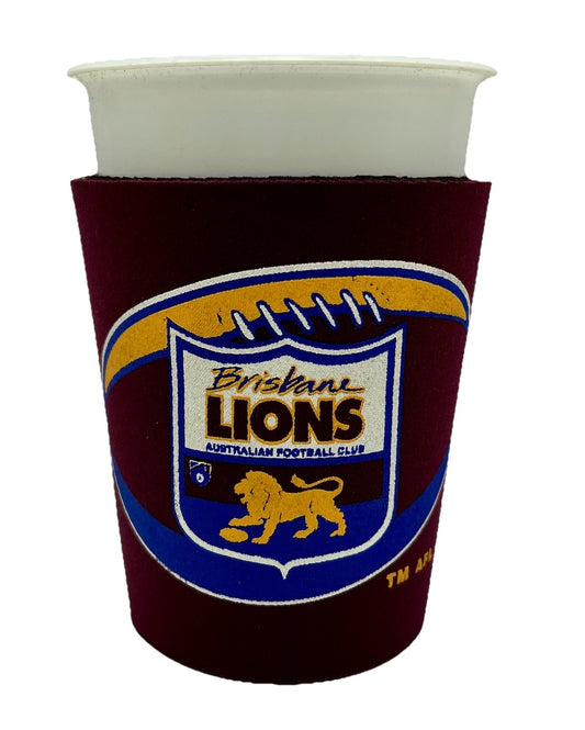 AFL Stadium Cup Holder Cooler - Brisbane Lions
