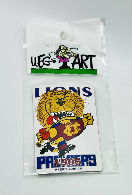WEG WegArt Premiers Fridge Magnet - Fitzroy Lions 1905