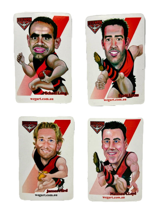 Essendon Bombers Player Magnets
