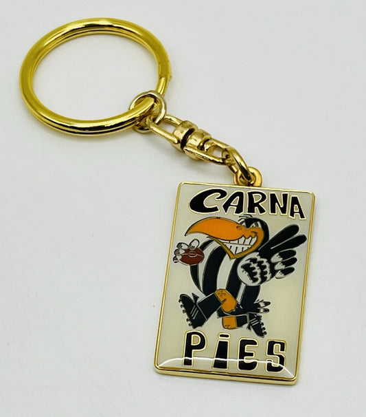 WEG WegArt Supporters Key Ring Collingwood Magpies