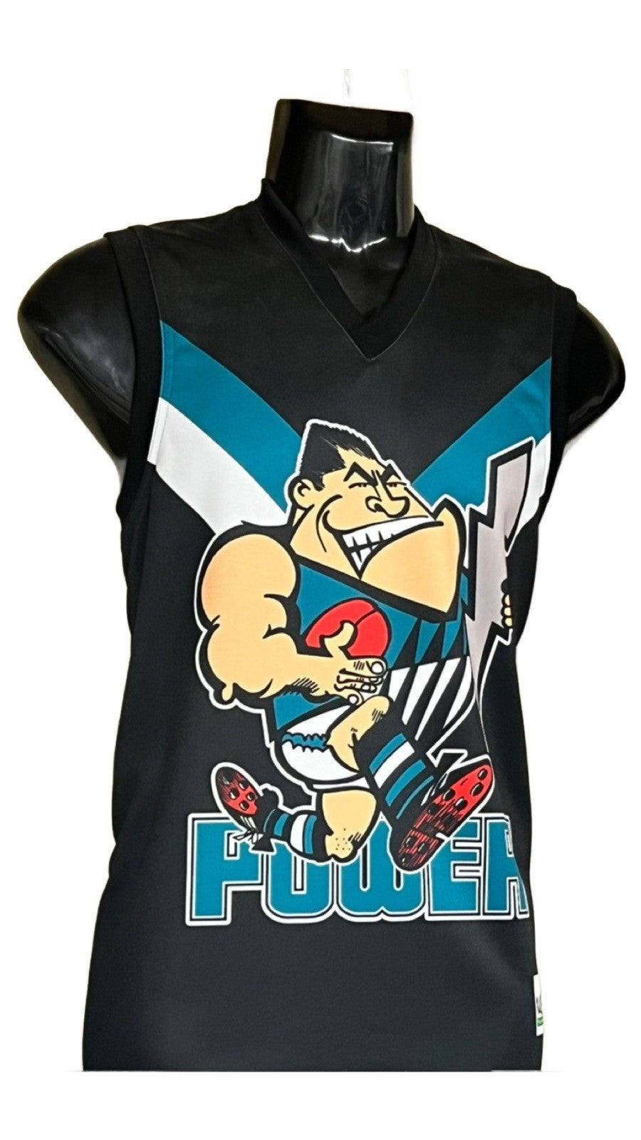 WegArt WEG Football Jumper Port Adelaide Power 3XL