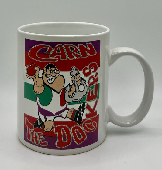 WegArt WEG Supporter Mug  - Fremantle Dockers - “Carn The Dockers”