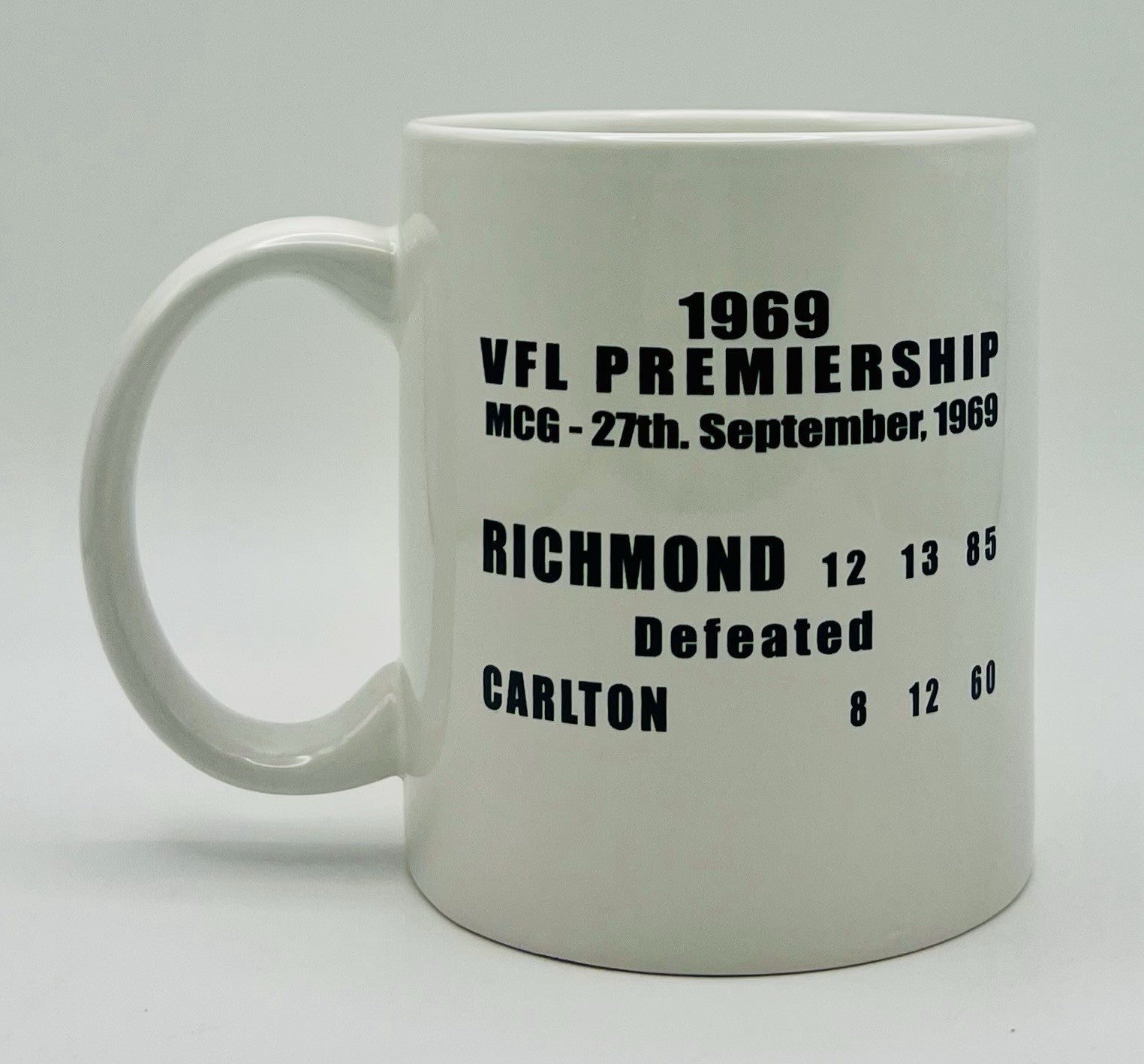WegArt WEG Premiers Mug - Richmond Tigers 1969