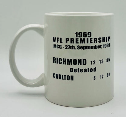 WegArt WEG Premiers Mug - Richmond Tigers 1969