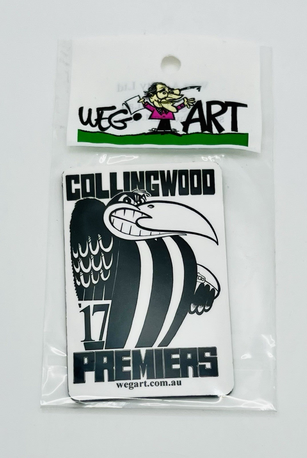 WEG WegArt Premiers Fridge Magnet - Collingwood Magpies 1917