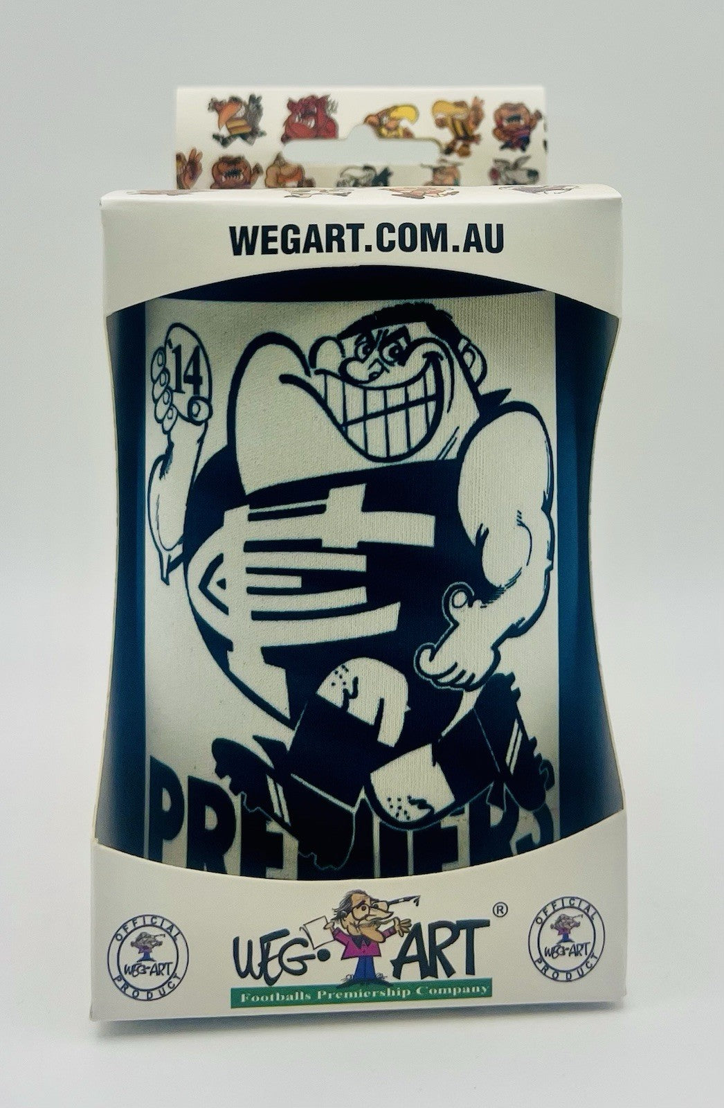 WegArt WEG Premiers Stubby Holder Can Cooler - Carlton Blues 1914