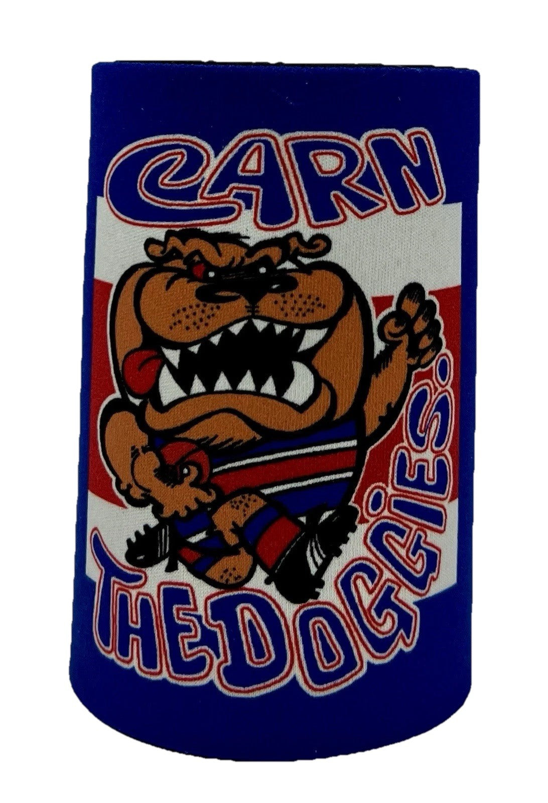 WegArt Stubby Holder Can Cooler - Western Bulldogs “Carn The Doggies”