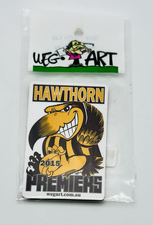 WEG WegArt Premiers Fridge Magnet - Hawthorn Hawks 2015