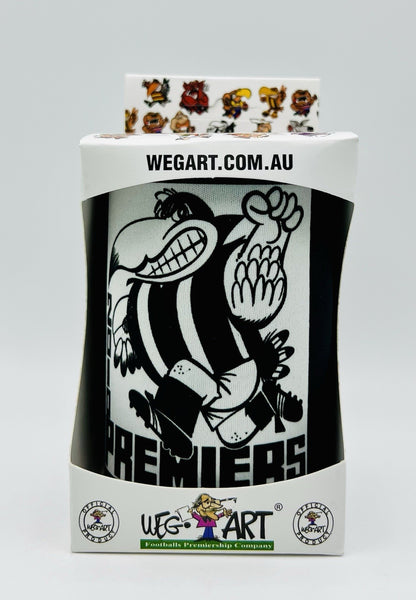 WegArt WEG Premiers Stubby Holder Can Cooler - Collingwood Magpies 2010