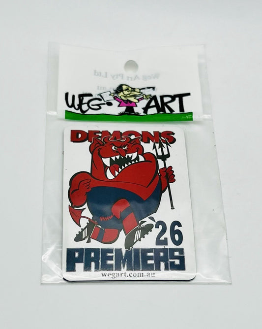 WEG WegArt Premiers Fridge Magnet - Melbourne Demons 1926