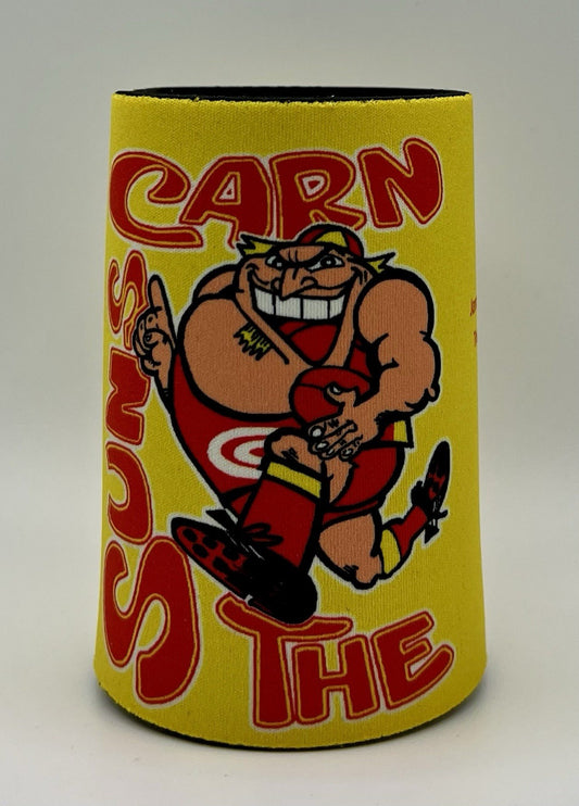 WegArt Stubby Holder Can Cooler - Gold Coast Suns  “Carn The Suns”