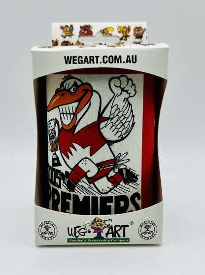 WegArt WEG Premiers Stubby Holder Can Cooler - Sydney Swans 2005