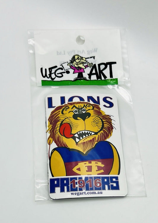 WEG WegArt Premiers Fridge Magnet - Fitzroy Lions 1916