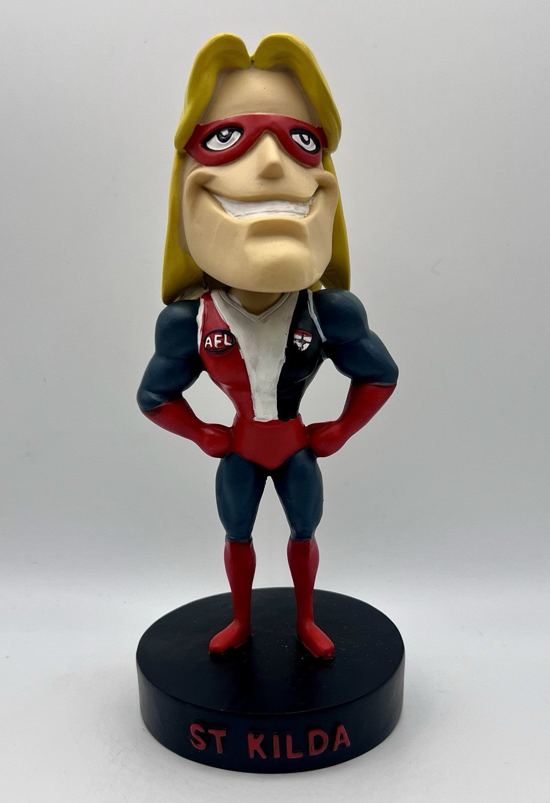 AFL St Kilda Saints Bobble Head Mascot Figurine
