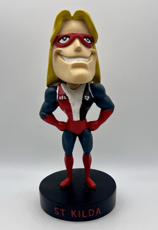 AFL St Kilda Saints Bobble Head Mascot Figurine