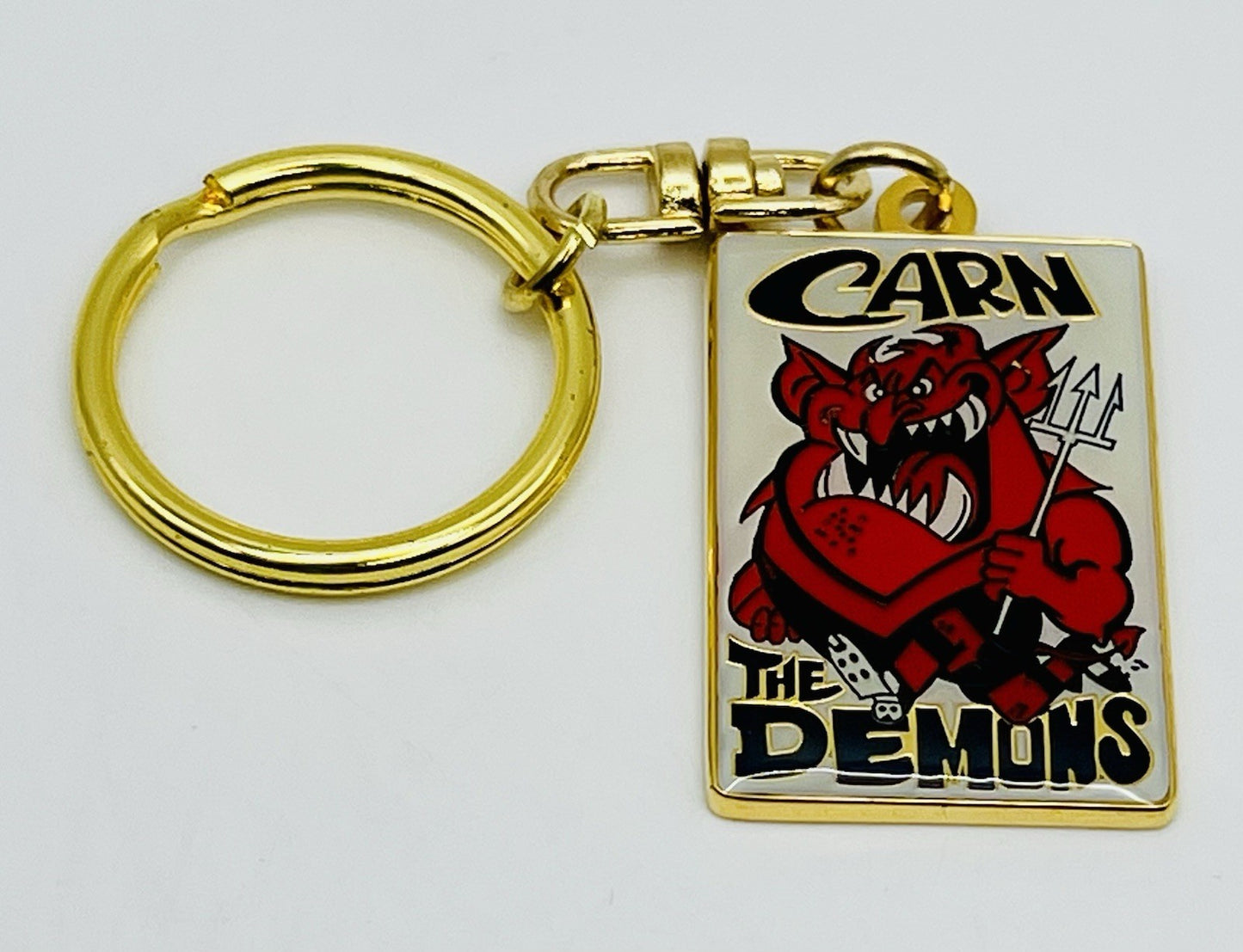 WEG WegArt Supporters Key Ring Melbourne Demons